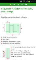 Calculation of drywall Affiche