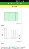 Calculation of drywall 스크린샷 2