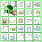 50+ calculatrices construction icône