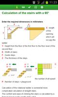 Staircase with a 90 degrees পোস্টার