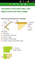 Stairs to 180 ° rotary stages Affiche