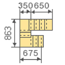 Ladder with three spans APK