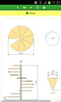 Calculation spiral staircase ảnh chụp màn hình 2