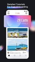 ZY Cami الملصق