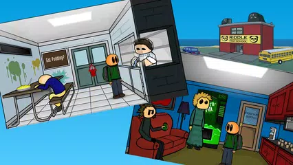 Скачать Riddle High School 3:Escape Game XAPK