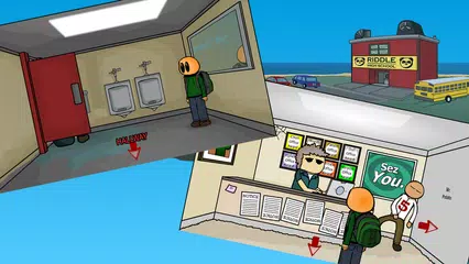 Скачать Riddle High School 3:Escape Game XAPK