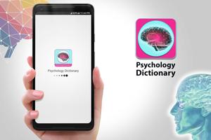 Psychology Terminology Dictionary Plakat
