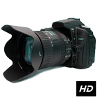 Caméra Haute Définition (HD) icône