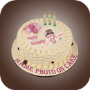 Photo on Birthday Cake - Name on Birthday Cake APK