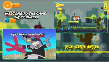Zig et sharko hero Game 포스터