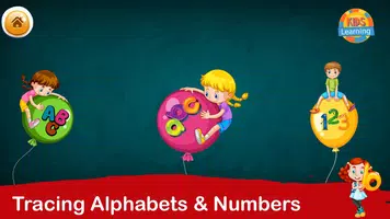 Alphabets and Numbers Tracing screenshot 1