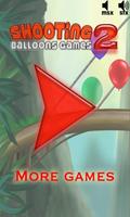 Shooting Balloons Games 2 پوسٹر