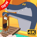 Zig and Sharko Wallpapers HD 4K