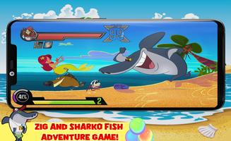 Zig & Sharko Skateboard Game screenshot 3