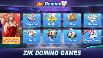 دومينو　Domino Rummy Poker Slot الملصق