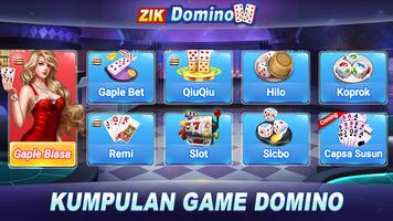 Gaple Domino Online Zik Games poster