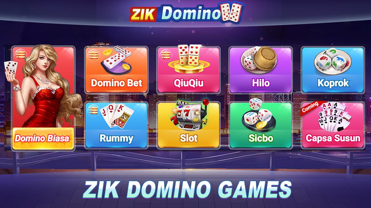 Domino Rummy Poker Sibo Slot Hilo QiuQiu 99 Gaple for ...
