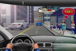 New York Taxi Driver 3D - New Taxi Games Free capture d'écran 2