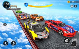 Grand Vertical Ramp Car Driving - GT Car Racing 3D Affiche