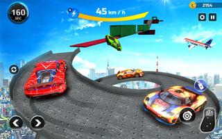 Grand Vertical Ramp Car Driving - GT Car Racing 3D capture d'écran 2