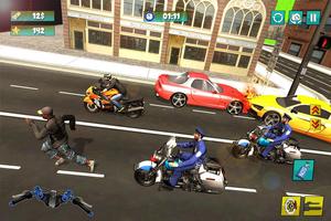 Real Police Bike Chase - Motorbike Simulator 2020 capture d'écran 2