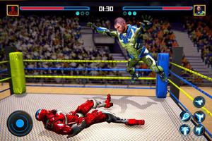 Robot Ring Fighting 2020 - Robot Wrestling Game ภาพหน้าจอ 1