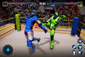 Robot Ring Fighting 2020 - Robot Wrestling Game ภาพหน้าจอ 2