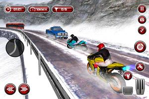 Snow Mountain Motocross Race 2019 - Bike Racing screenshot 1