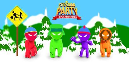 Stickman Party Guide ảnh chụp màn hình 1