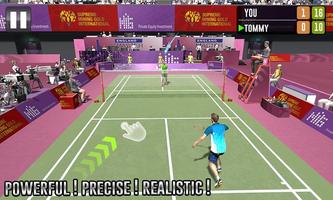 Badminton Battle - Badminton Championship ภาพหน้าจอ 1