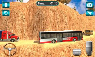 Bus Driver Mountain - City Bus Station الملصق