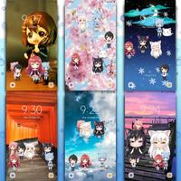 Lively Anime Live Wallpaper captura de pantalla 2