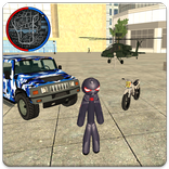City Stickman Rope Hero Vegas Spider Crime