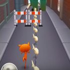 Cat Pet Run - Raiway Runner آئیکن