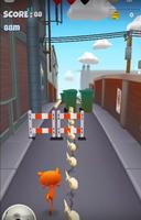 Cat Pet Run - Raiway Runner capture d'écran 1