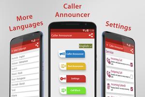 Caller Announcer - Caller ID screenshot 1