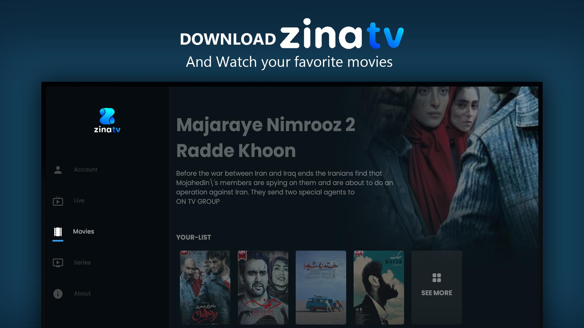 Zina TV for Android - APK Download