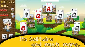 Tiger Solitaire, fun card game Affiche