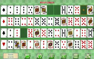Aces + Spaces, card solitaire poster