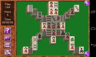Mahjong, tile solitaire Affiche