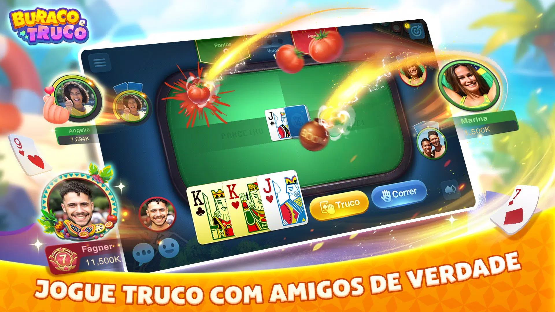 Buraco e Truco Zingplay