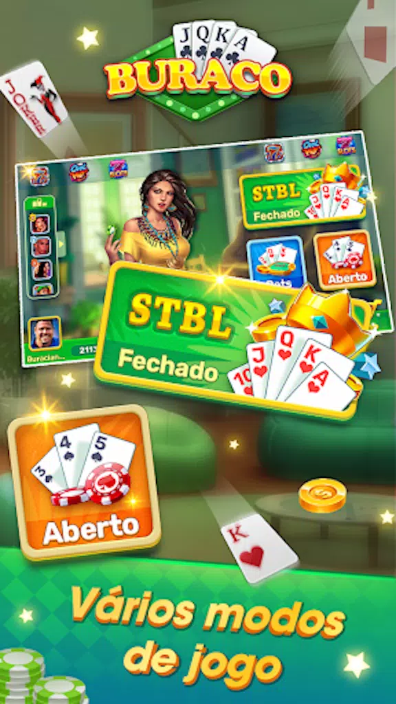 Buraco Fechado STBL – Jogo de cartas popular e grátis online