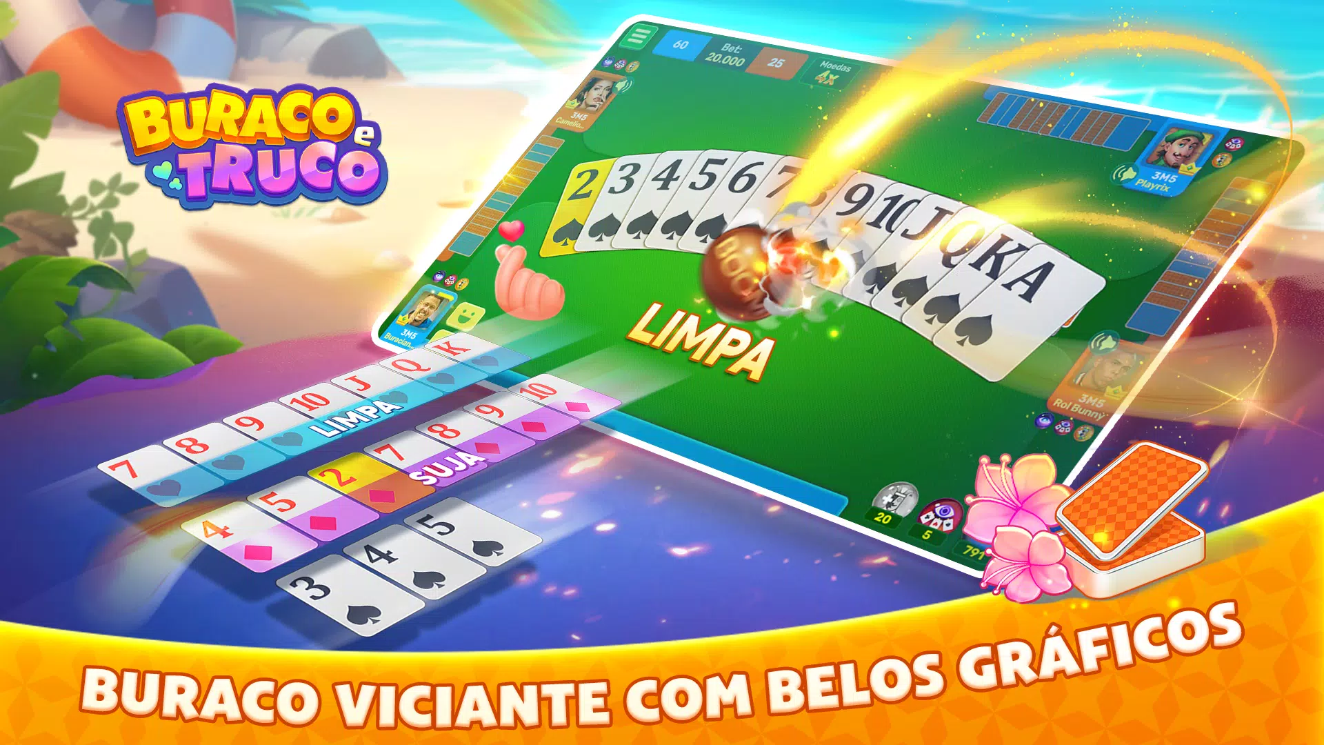 Buraco e Truco Zingplay