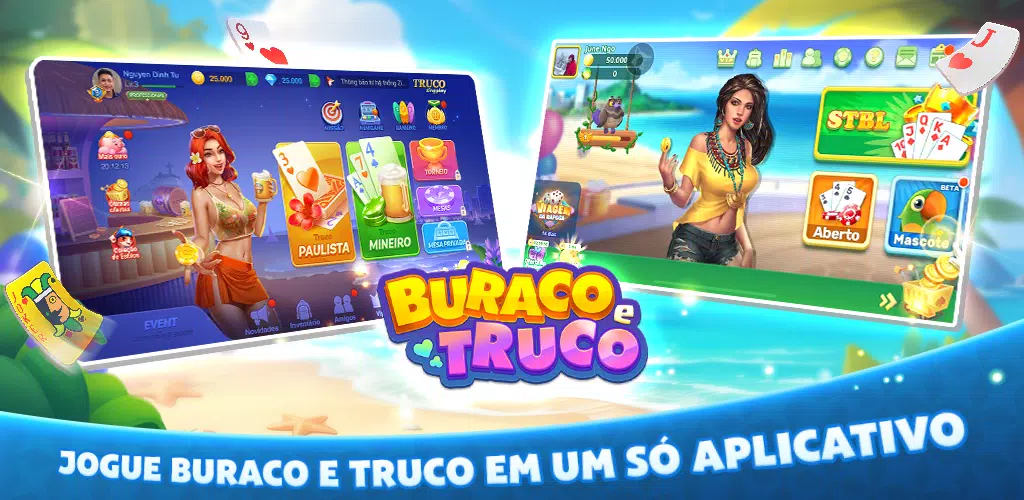 Buraco e Truco Zingplay