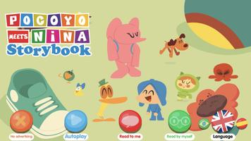 Pocoyo meets Nina Plakat