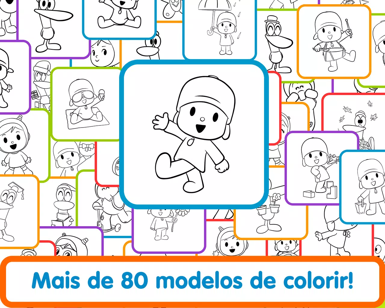 Pocoyo personagens pato amarelo png em 2023   desenho infantil,  Pocoyo, Desenhos infantis