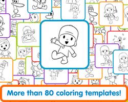 Pocoyo Colors:  Fun drawings! ภาพหน้าจอ 1