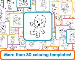 Pocoyo Colors:  Fun drawings! syot layar 1