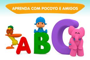 Pocoyo Alfabeto ABC - Educação Cartaz