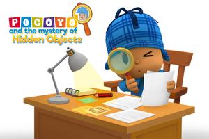 Pocoyo and the Hidden Objects. الملصق